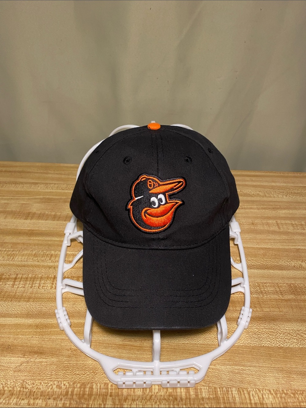 PNC Bank Baltimore Orioles Bird Logo Baseball Cap Black Orange  O/S